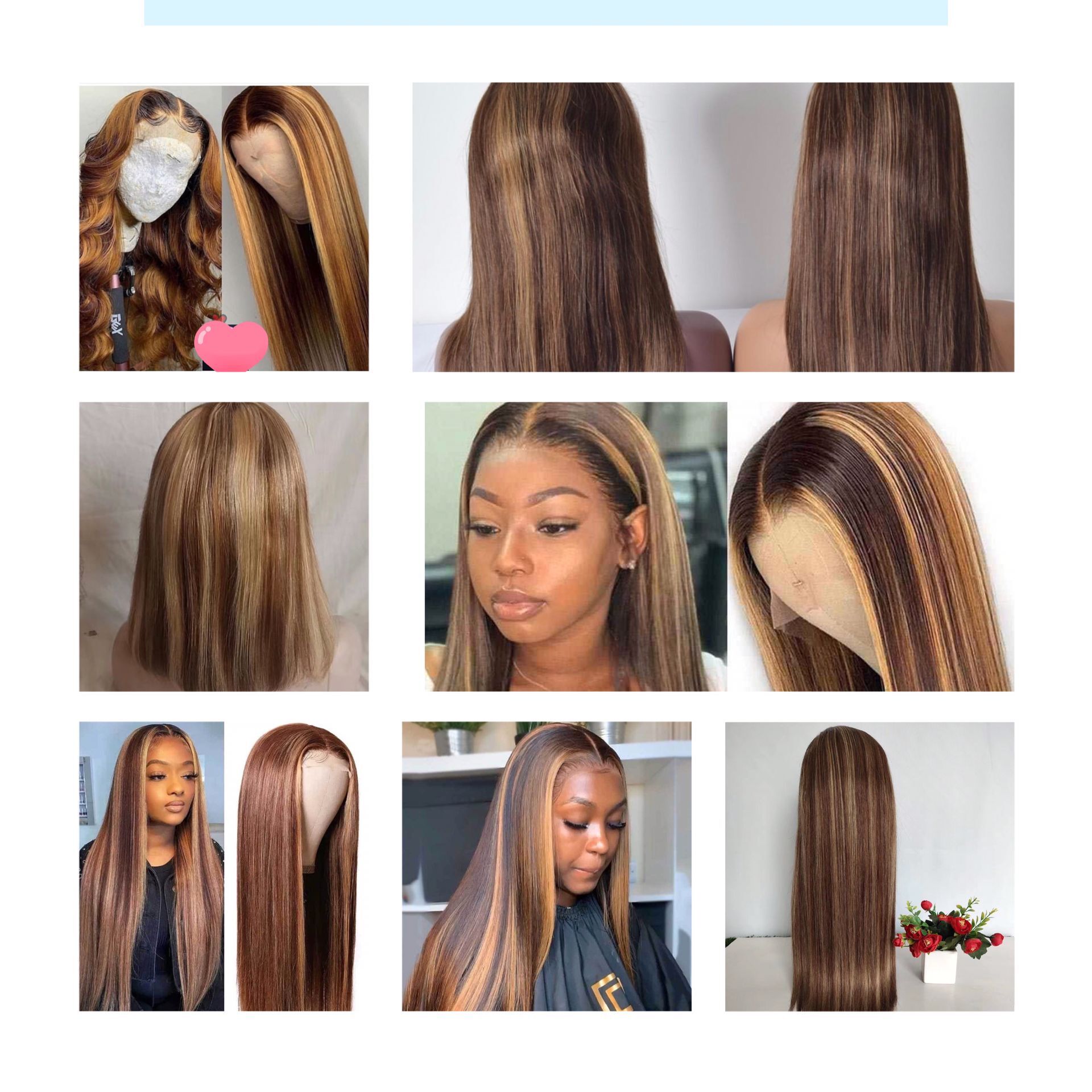 40 inch wig piano color 13*4 13*1 4*4swiss lace wig wholesale wigs 100% human hair Raw Virgin Cuticle Aligned Wholesale price