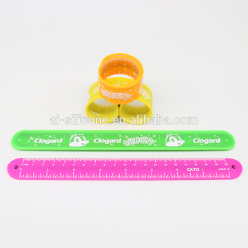 Promotion custom slap bracelets