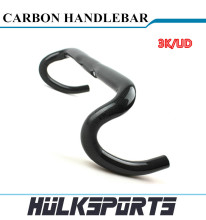 T700 carbon handlebar for road bike 3K/UD carbon handlebar wholesale 400mm handlebar bent bar