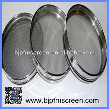 Stainless Steel Micron Mesh Soil Sieve