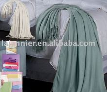 BF003-2 Herringbone bamboo throw