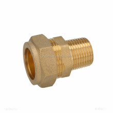 Copper Tube Fitting Compression Male Coupling Pipe Fitting
