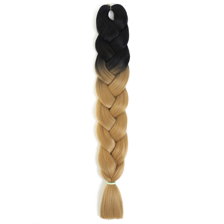 32 Inch 165G High Temperature Fiber Two Tone Color Synthetic Hair Ultra Jumbo Braid