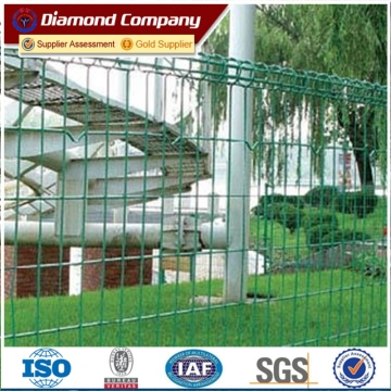 Powder Coating Galvanized Double Wire Fence