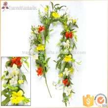 60'' Decorative Artificial Flower Garland, flower vine, spring garland, artificial leaves garland