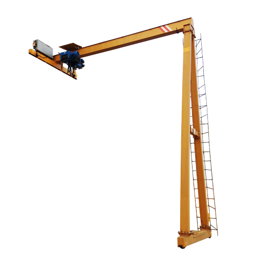 semi gantry crane with electric hoist