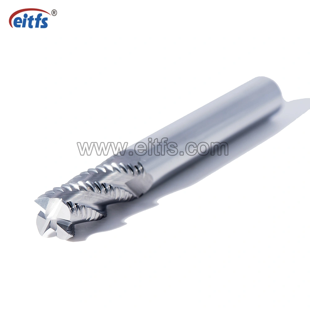 Solid Carbide 4 Flute Roughing End Mills for CNC Machine