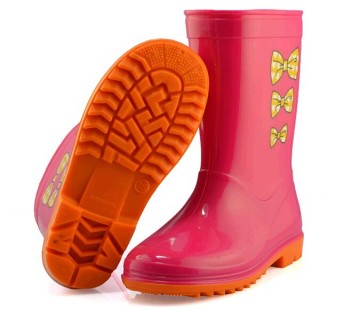 Nice Kids pvc rain boots,transparent rain pvc boot