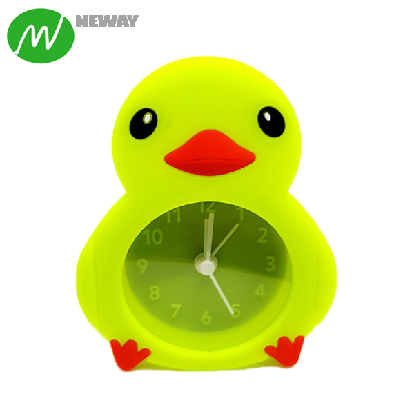 Custom Unbreakable Silicone Alarm Clock for Kid