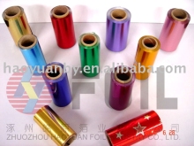 Colorful hairdressing foil