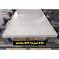 Customized Pet Board White Plastic Platine Blatt