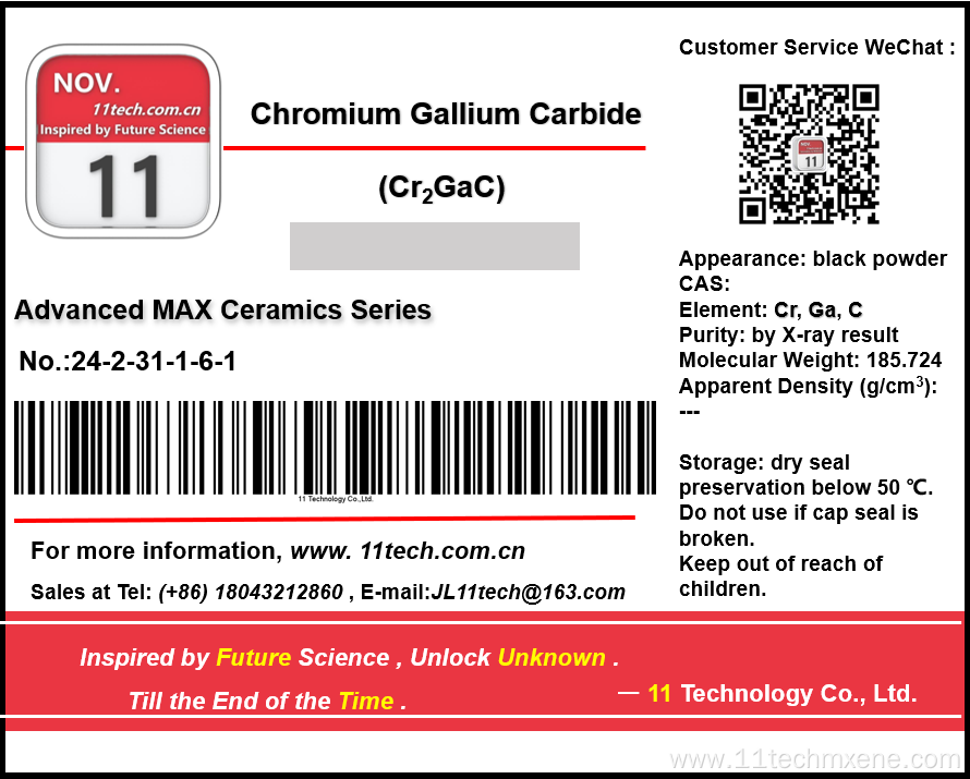 MAX phase material Cr2GaC