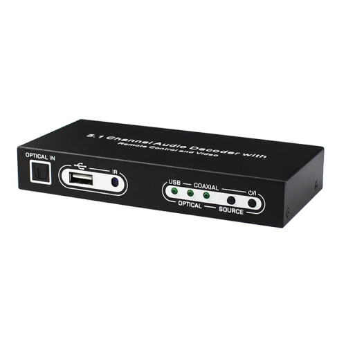 Optical to 5.1 converter with USB