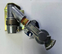 Swing Gladhand Emergency Swivel 45 Degrees Red Blue