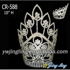 Tall and large wholesale pageant crowns and tiaras