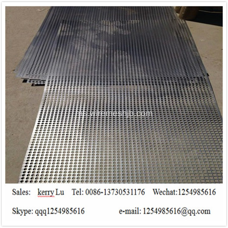 Mesh Rectangle Hole Sheet Metal Lembaran