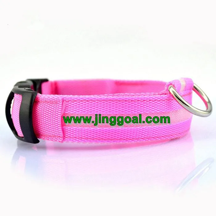 LED Light Dog Collar with Battery