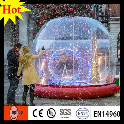 graduation christmas inflatable snow globe imported russian for advertising