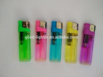 cheap electric refillable flame lighter kitchen gas lighter