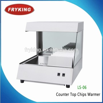 counter top french fries worker/ chips warmer/chips worker