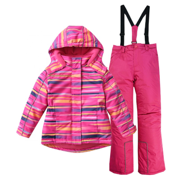Girls Warm Waterproof Plus Ski Coat