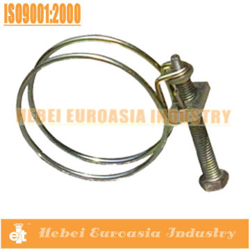 rubber tube clamp/hose clamp manufacturer/metal wire clamps