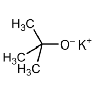 ปฏิกิริยารุนแรงของโพแทสเซียม tert-butoxide