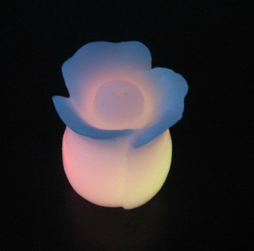 Rose LED candle lamp