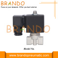 Válvula solenoide de acero inoxidable de 3 vías NC 1/8 &#39;&#39;