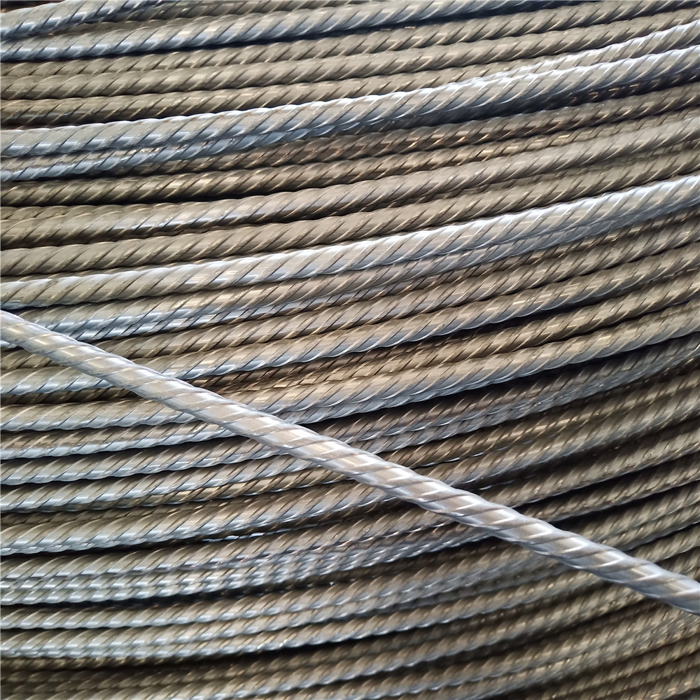 Factory price 3.0mm 4.0mm 4.8mm 5.0mm Prestressed Concrete Spiral Ribbed Steel PC Wire