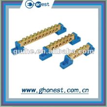 HSP brass copper bar with screws/Copper Terminal Block/linker