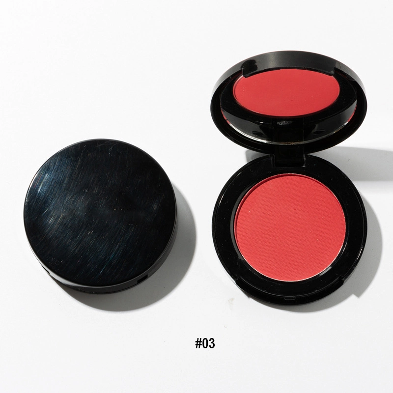No Logo Top High Quality OEM Pressed Powder Highlighter Face Bronzer Private Label Blush Makeup