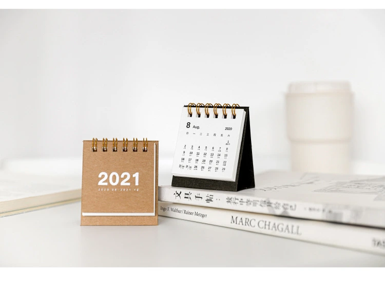 Mini Size Memo Desk Calendar