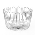Home Decorative Stainless Steel wine Fruit basket bowl