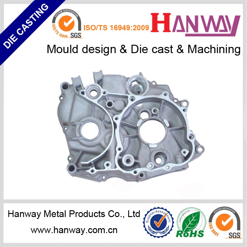 Motorcycle Engine Hoods Aluminum Cover Die Casting Design With Die Casting