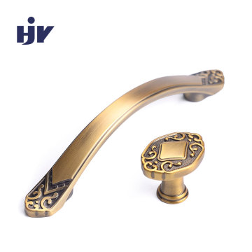 antique brass handle kitchen hardware