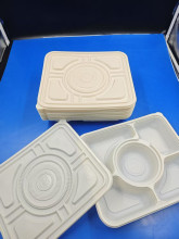 100% biodegradable PLA disposable lunch box
