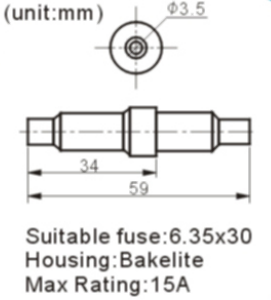 FH-608-1 FUSE HOLDER