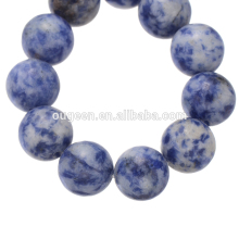 New design blue and white stone jewelry accessories gemstone semi precious stone beads