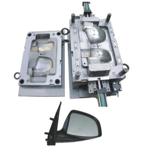 Carro traseiro de carro espelho de carro alojamento molde de injeção plástica
