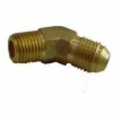 brass elbow, 45 degree elbow, flared male elbow