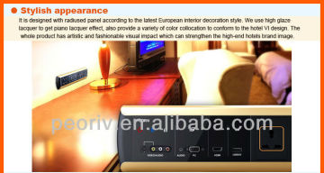 Hotel equipment HDMP2000-BD media panel/audio visual panel manufacturers