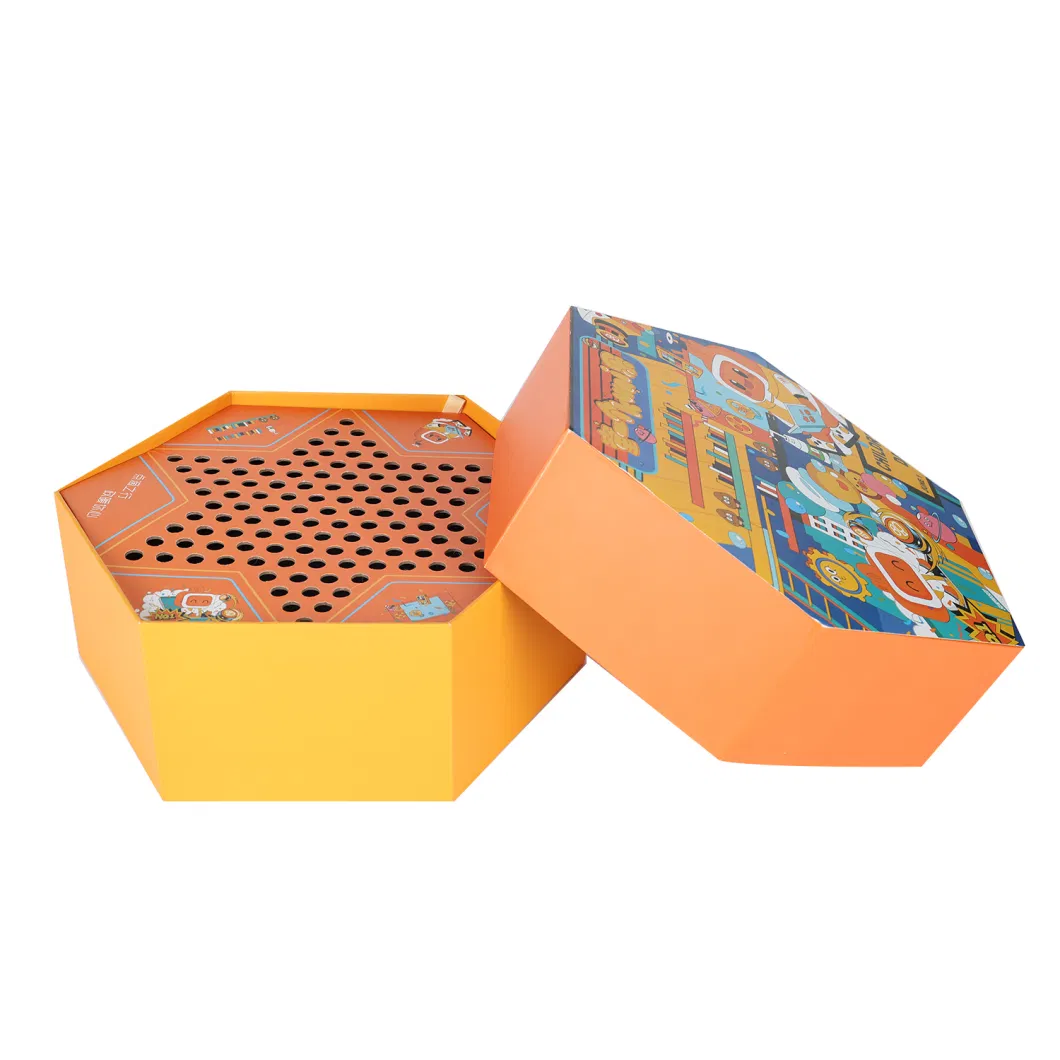 Wholesale Rigid Colorful Closure Cardboard Paper Octagonal Box