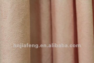 100%polyester suede warp knitting fabric