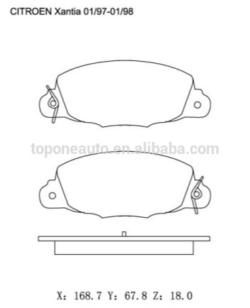 abs car Brake System For CITROEN XANTIA