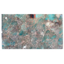 Luxury Exotic Green Amazonite Turquoise Granite Slab for Hotel Decoration