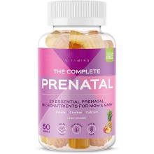 Hair Skin Nails Energy Prenatal Vitamin B Gummies