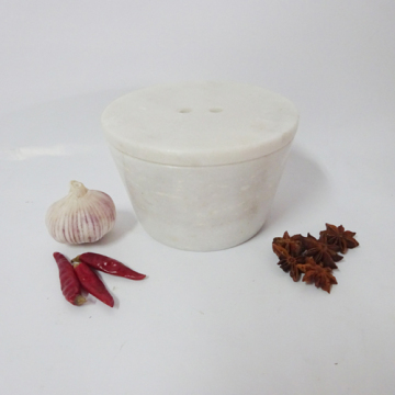 Stone Marble Condiment Pot