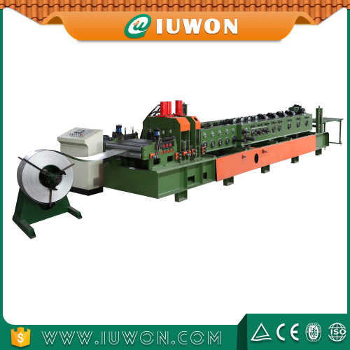 Interchangeable C Z Shaped Steel Purlin Machine