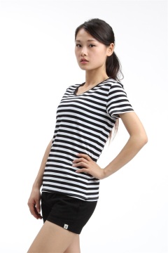 Black white striped shirt mens for sales